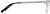 Side view of Browline Glasses 3218811 in Silver thumbnail