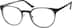Round Glasses 3218921 in Black