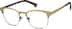 Browline Glasses 321914 in Gold
