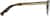 Side view of Browline Glasses 321914 in Gold thumbnail