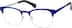 Browline Glasses 321916 in Cobalt Blue