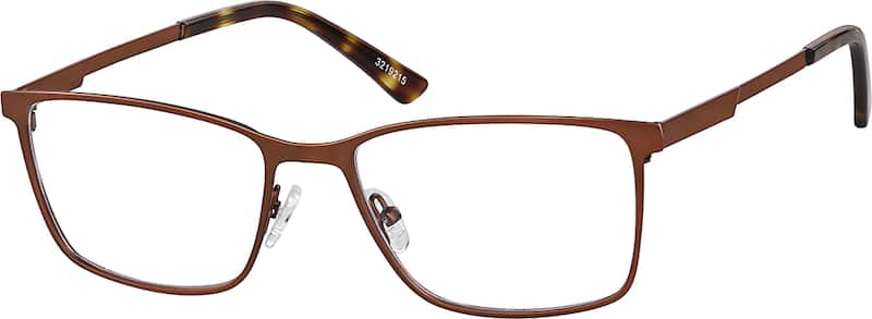 Copper Rectangle Glasses #3219215 | Zenni Optical