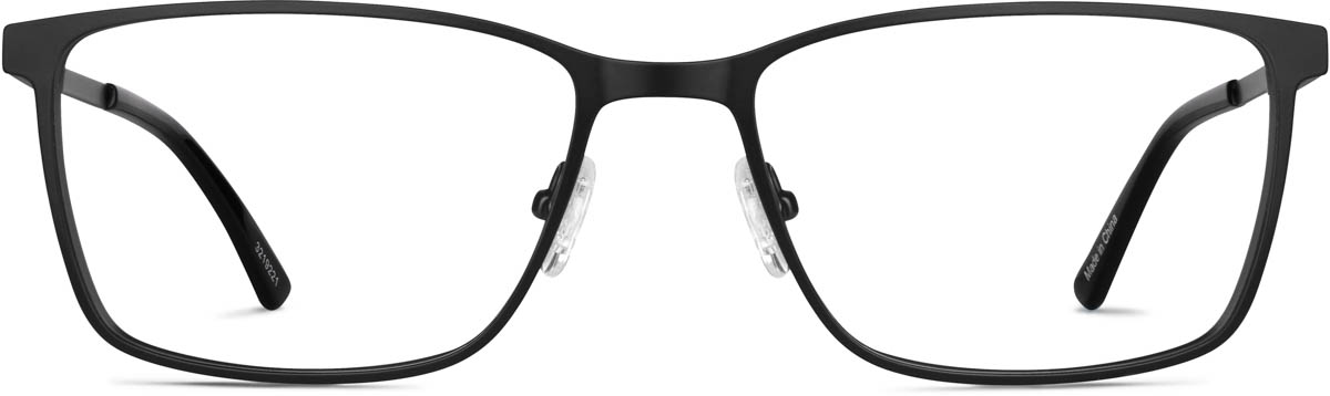 Black Rectangle Glasses