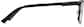Side view of Rectangle Glasses 3219221 in Black thumbnail