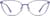 Front view of Cat-Eye Glasses  3219517 in Purple thumbnail
