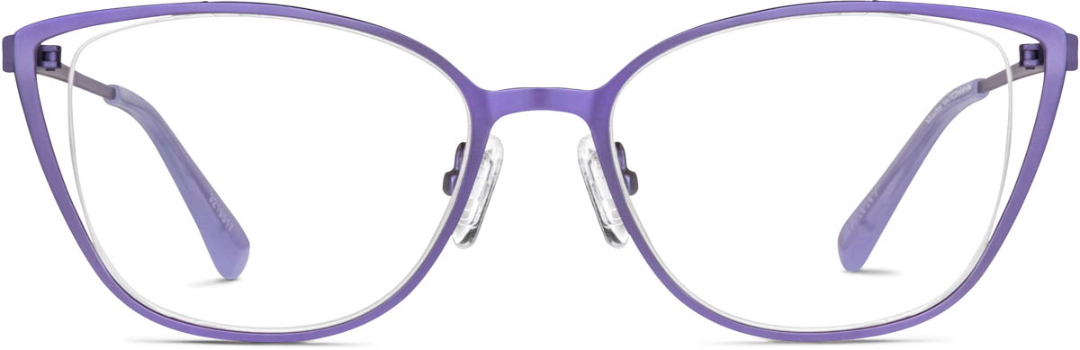 Purple Cat Eye Glasses 3219517