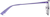 Side view of Cat-Eye Glasses  3219517 in Purple thumbnail