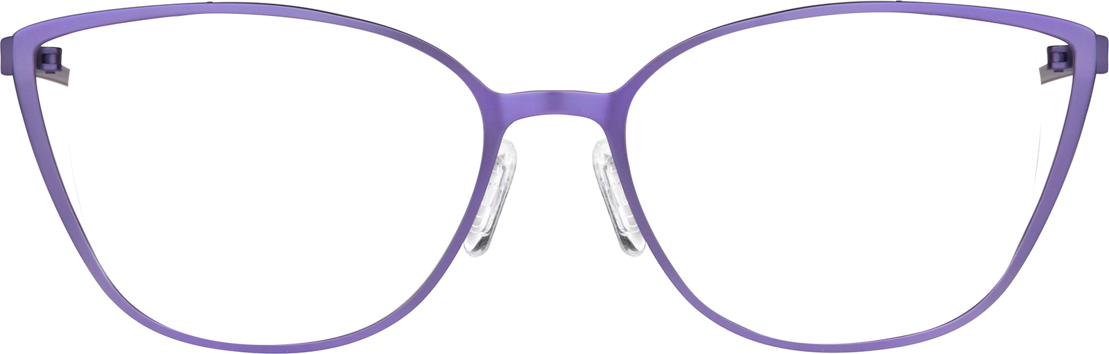 Front view of Cat-Eye Glasses  3219517 in Purple