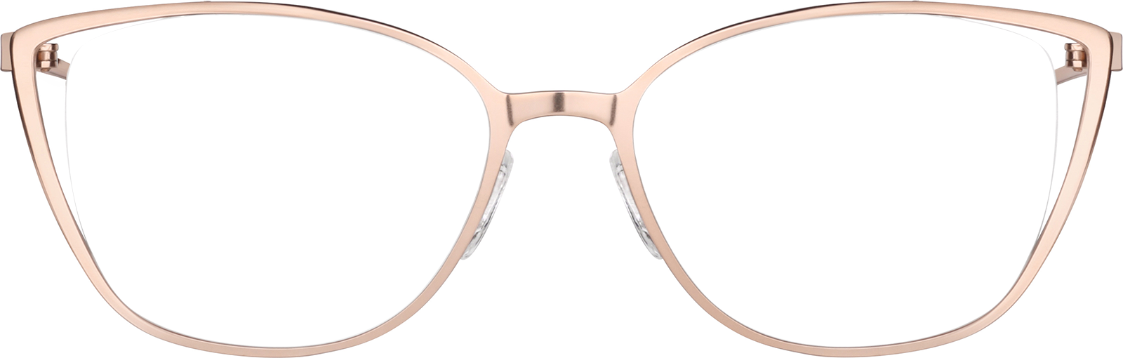 Front view of Cat-Eye Glasses  3219519 in Rose Gold