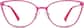 Front view of Cat-Eye Glasses 3219527 in Pink thumbnail