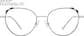 Front view of Round Glasses 3219611 in Silver thumbnail
