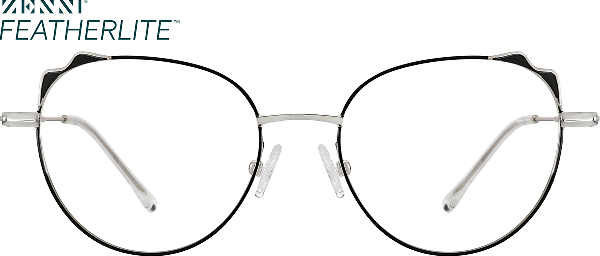 Silver Round Glasses