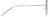 Side view of Round Glasses 3219611 in Silver thumbnail