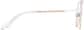 Side view of Aviator Glasses 3219730 in White thumbnail