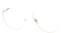Angle view of Aviator Glasses 3219730 in White thumbnail