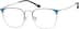 Square Glasses 3219816 in Blue