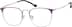 Square Glasses 3219817 in Purple