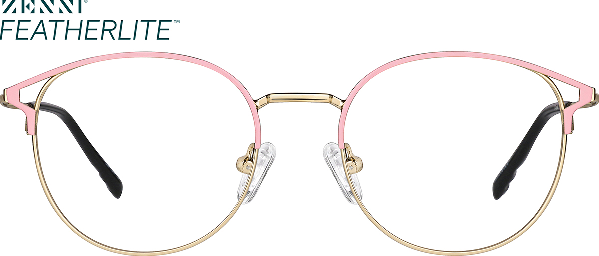 Pink Round Glasses