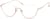 Angle view of Cat-Eye Glasses 3220118 in Red thumbnail