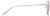 Side view of Cat-Eye Glasses 3220118 in Red thumbnail