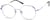 Angle view of Round Glasses 3220217 in Lilac thumbnail