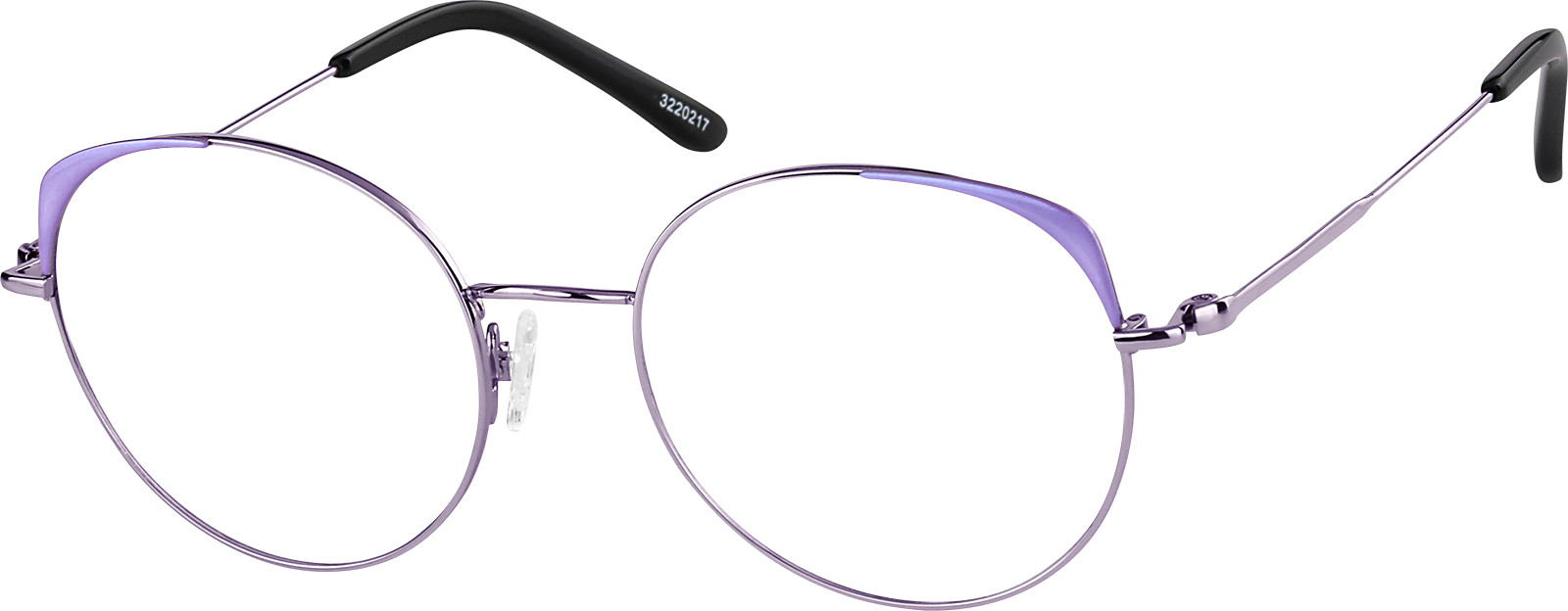 Rose Gold Round Glasses #3220214 | Zenni Optical