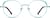 Front view of Round Glasses 3220224 in Green thumbnail