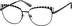 Cat-Eye Glasses 3220421 in Black