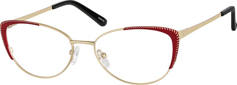 Red Oval Glasses #3220518 | Zenni Optical