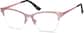 Angle view of Cat-Eye Glasses 3220619 in Pink thumbnail
