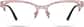 Front view of Cat-Eye Glasses 3220619 in Pink thumbnail