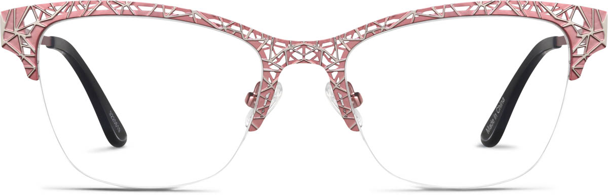 Pink Cat-Eye Glasses