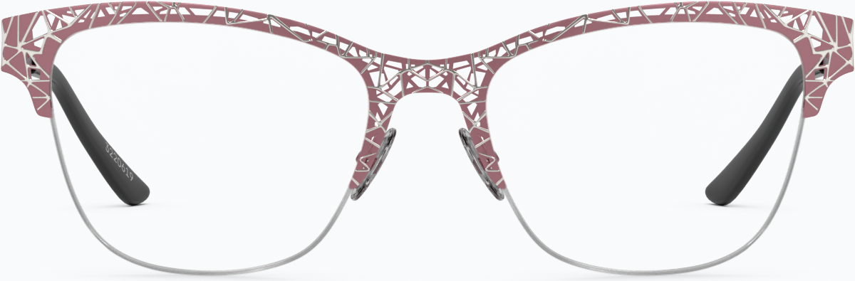 Front view of Cat-Eye Glasses 3220619 in Pink thumbnail