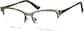 Angle view of Cat-Eye Glasses 3220621 in Black thumbnail