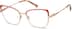 Cat-Eye Glasses 3220818 in Red
