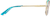 Side view of Cat-Eye Glasses 3220824 in Turquoise thumbnail