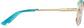 Side view of Cat-Eye Glasses 3220824 in Turquoise thumbnail