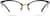 Front view of Cat-Eye Glasses 3221017 in Midnight thumbnail