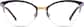 Front view of Cat-Eye Glasses 3221017 in Midnight thumbnail