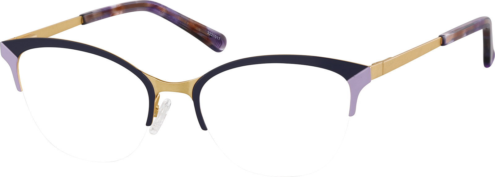 Midnight Cat-Eye Glasses #3221017 | Zenni Optical