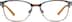 Rectangle Glasses 3221115 in Chocolate