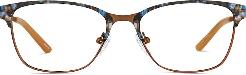 Chocolate Rectangle Glasses