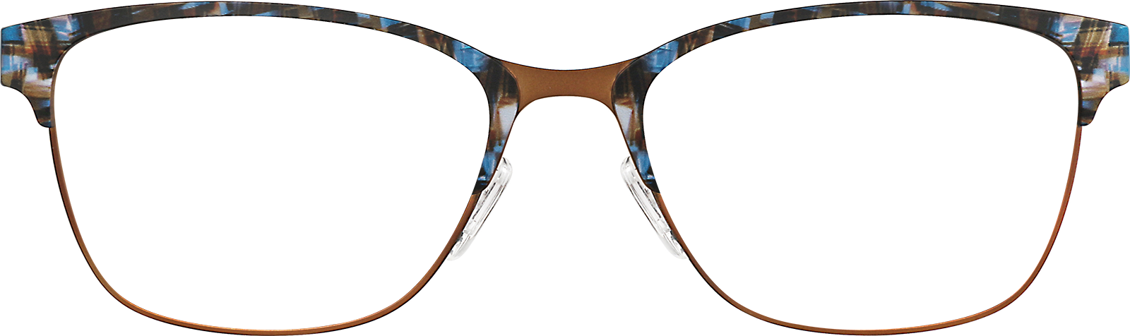 Chocolate Square Glasses #3221115 | Zenni Optical