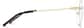 Side view of Customizable Rimless Glasses 322114 in Gold thumbnail