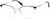 Angle view of Cat-Eye Glasses 3221615 in Brown thumbnail