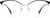 Front view of Cat-Eye Glasses 3221615 in Brown thumbnail