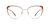 Front view of Cat-Eye Glasses 3221719 in Rose Gold thumbnail
