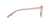 Side view of Cat-Eye Glasses 3221719 in Rose Gold thumbnail