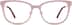 Square Glasses 3221819 in Pink