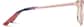 Side view of Square Glasses 3221819 in Pink thumbnail